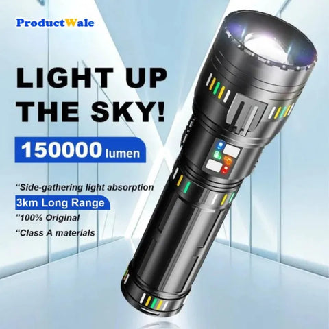 Multifunctional Tourchlight 8 in one